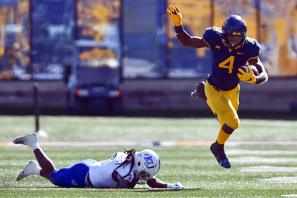APTOPIX Kansas West Virginia Football